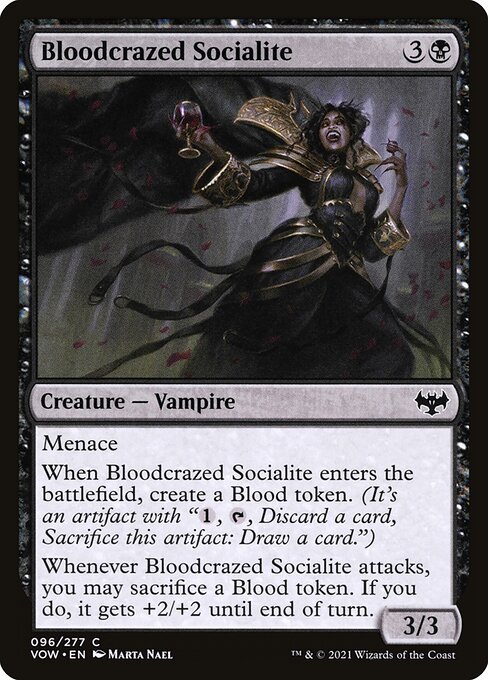 Bloodcrazed Socialite (Innistrad: Crimson Vow)