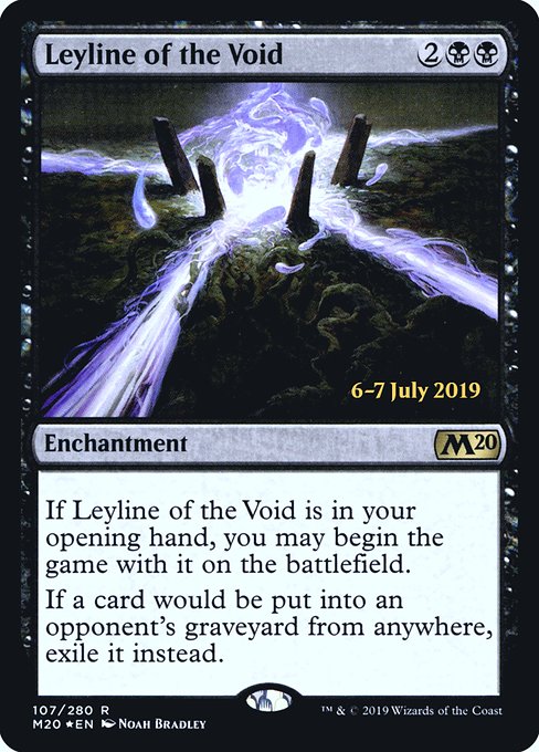 Leyline of the Void (Core Set 2020 Promos #107s)