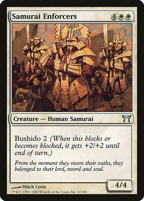 Samurai Enforcers card image
