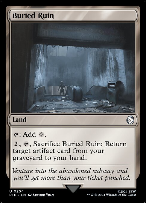 Ruine ensevelie|Buried Ruin
