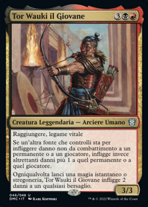 Tor Wauki the Younger (Dominaria United Commander #46)
