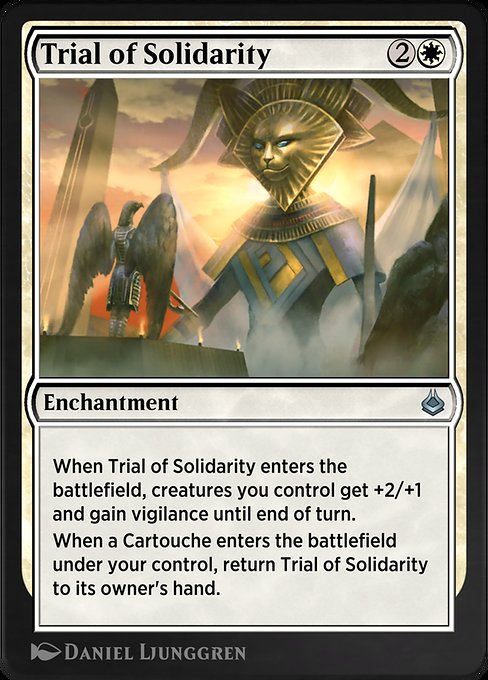 Trial of Solidarity (Amonkhet Remastered #42)