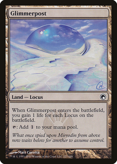 Glimmerpost (Scars of Mirrodin #227)