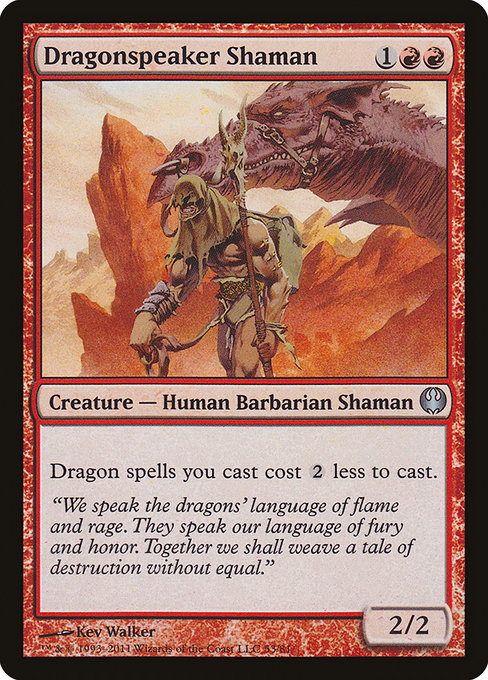 Dragonspeaker Shaman (Duel Decks: Knights vs. Dragons #53)