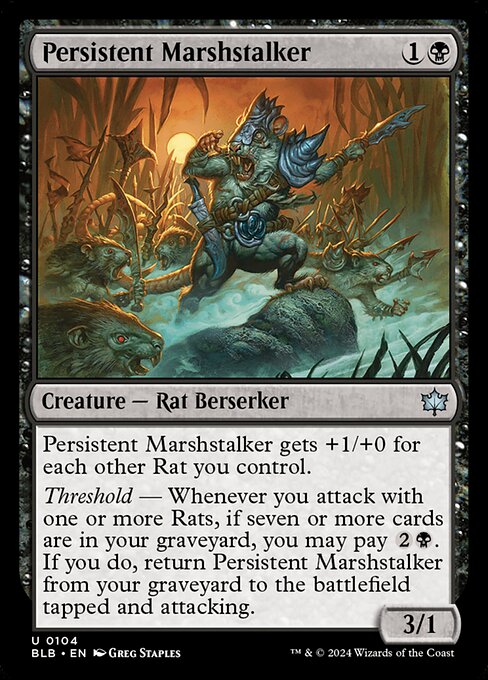 Persistent Marshstalker (blb) 104 Persistent Marshstalker (blb) 104