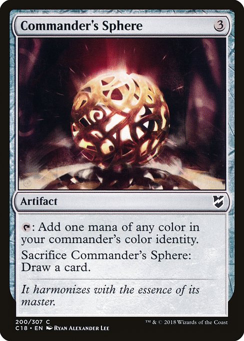 Commander's Sphere (Commander 2018 #200)