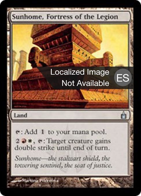 Sunhome, Fortress of the Legion (Ravnica: City of Guilds #282)