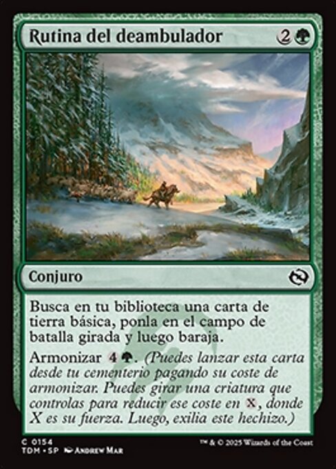 Rutina del deambulador