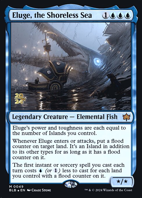 Eluge, the Shoreless Sea (Bloomburrow Promos #49s)