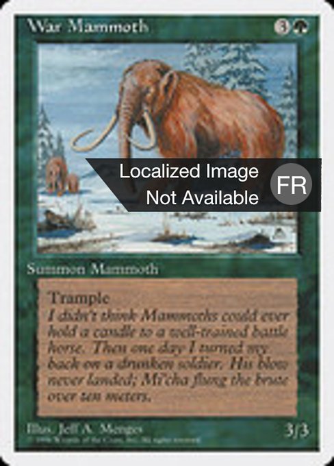 War Mammoth (Introductory Two-Player Set #45)