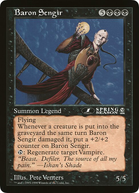Baron Sengir (Oversized League Prizes #37)