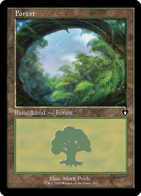 Forest (Commander Masters #451)