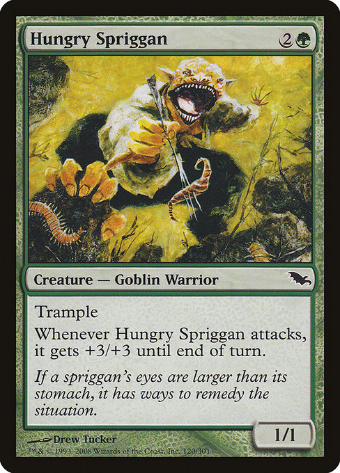 Hungry Spriggan (Shadowmoor #120)