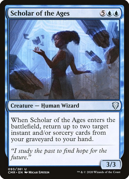 Scholar of the Ages (cmr) 93