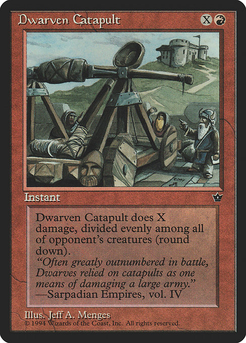 Dwarven Catapult (FEM)