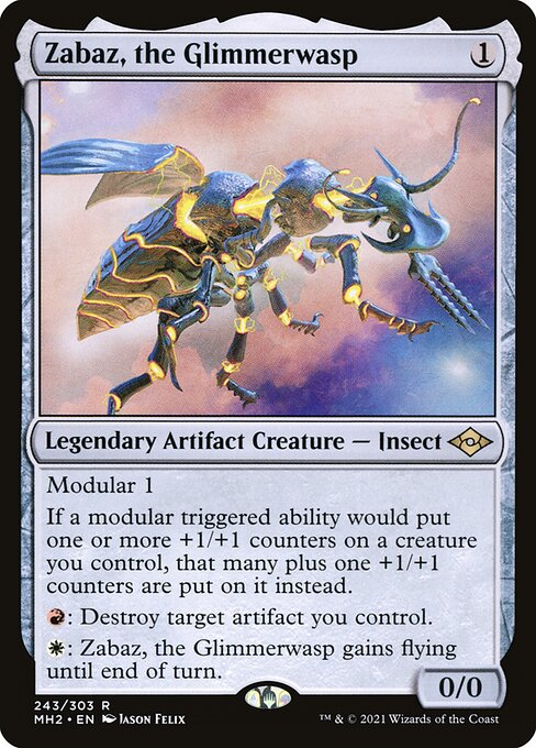 Zabaz, the Glimmerwasp (Modern Horizons 2 #243)