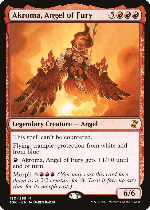 Akroma, Angel of Fury (Time Spiral Remastered #150)