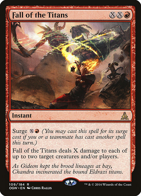 Fall of the Titans card image