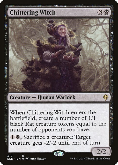 Chittering Witch (Throne of Eldraine #319)