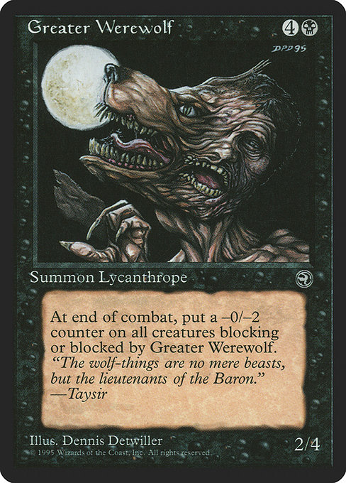 Greater Werewolf card image