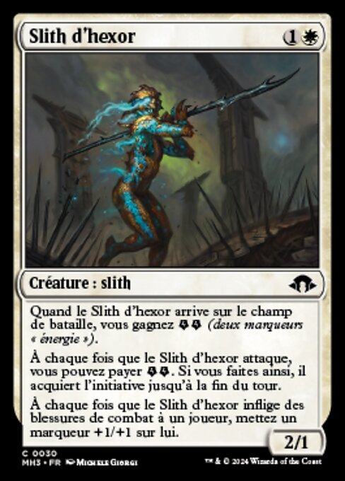 Hexgold Slith (Modern Horizons 3 #30)