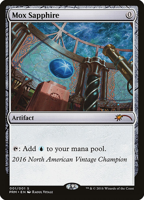 Mox Sapphire · Vintage Championship (OVNT) #2016NA · Scryfall