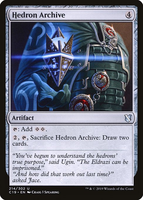 Hedron Archive (Commander 2019 #214)