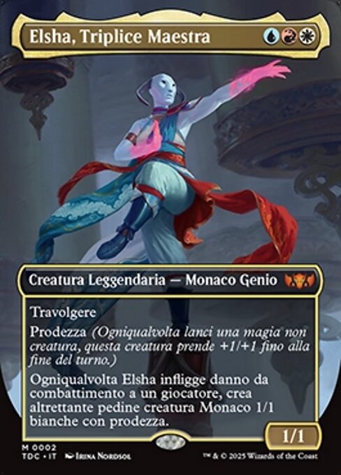 Elsha, Triplice Maestra