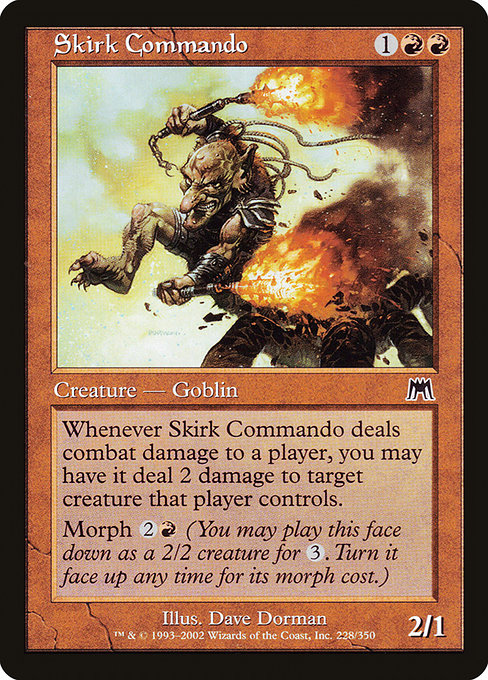 Skirk Commando (Onslaught #228)