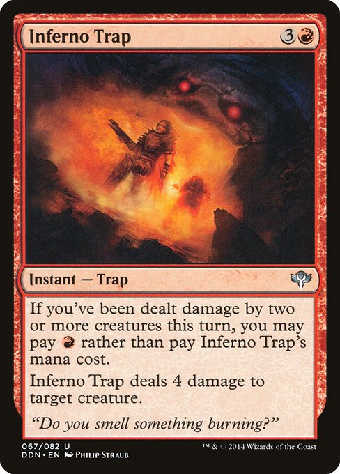 Inferno Trap (Duel Decks: Speed vs. Cunning #67)