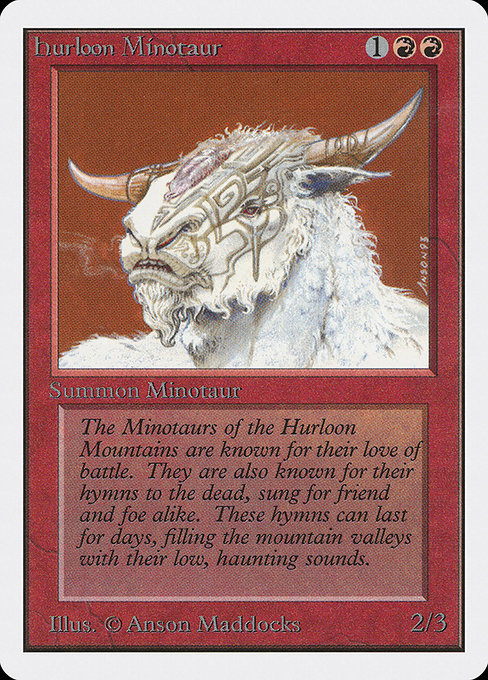 Hurloon Minotaur (Unlimited Edition #159)
