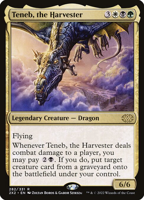 Teneb, the Harvester (Double Masters 2022 #282)