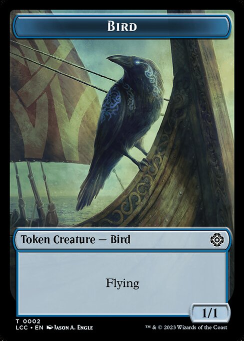 Bird (The Lost Caverns of Ixalan Commander Tokens #2)