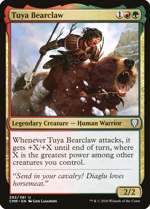 Tuya Bearclaw (Commander Legends #292)