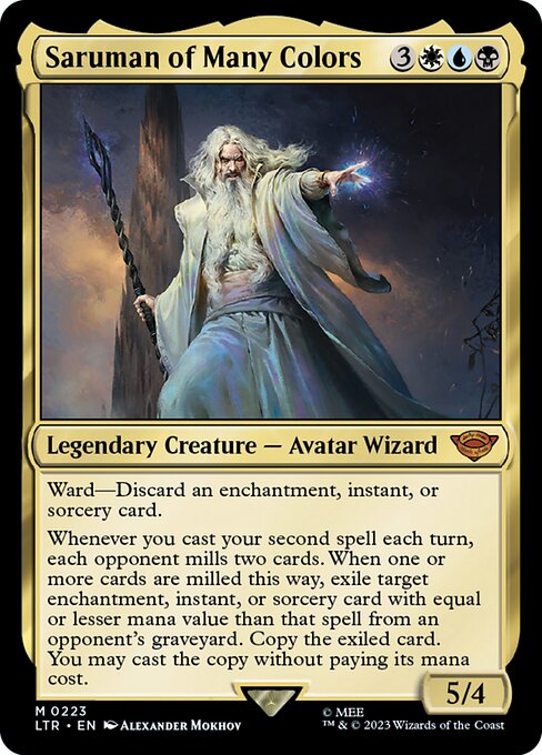 Saruman of Many Colors (ltr) 223