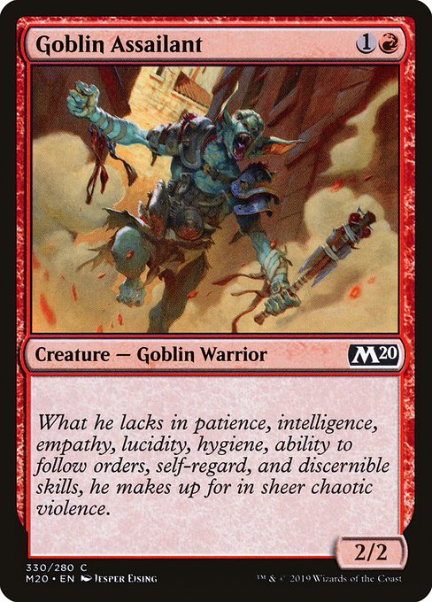 Goblin Assailant (Core Set 2020 #330)