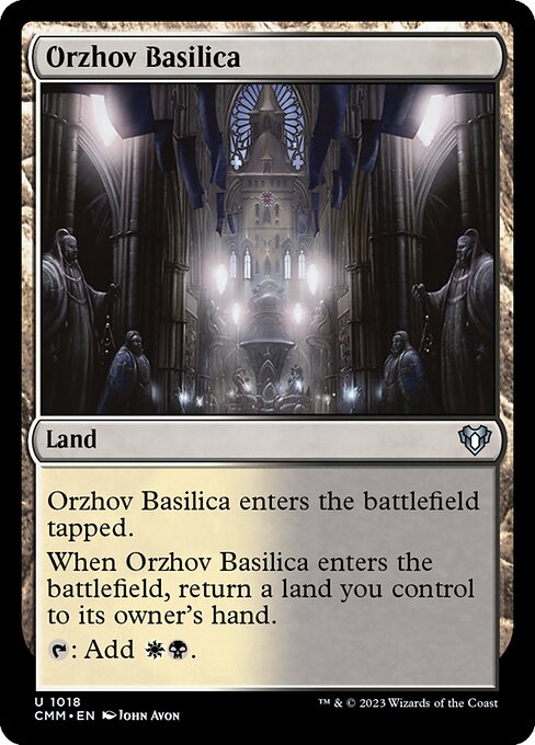 Orzhov Basilica (Commander Masters #1018)