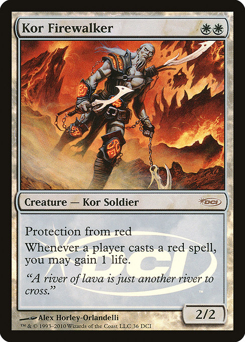 Kor Firewalker (DCI Promos #36)