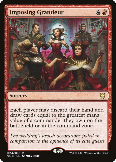 Imposing Grandeur (Crimson Vow Commander #24)