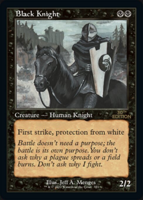 Black Knight (30th Anniversary Edition #391)