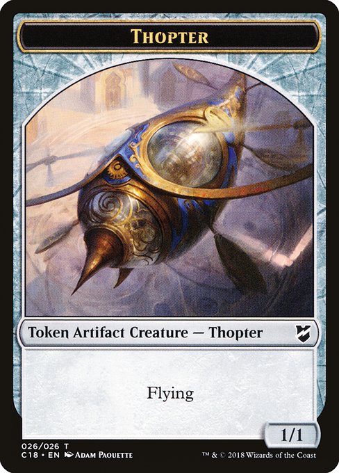 Thopter (Commander 2018 Tokens #26)