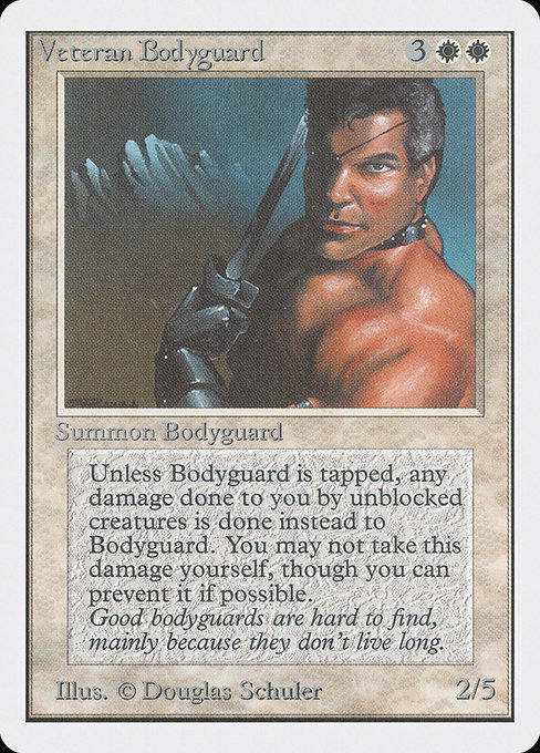 Veteran Bodyguard (Unlimited Edition #42)