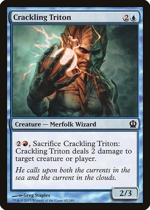 Crackling Triton (Theros #45)
