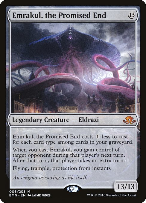 Emrakul, the Promised End (emn) 6 Emrakul, the Promised End (emn) 6
