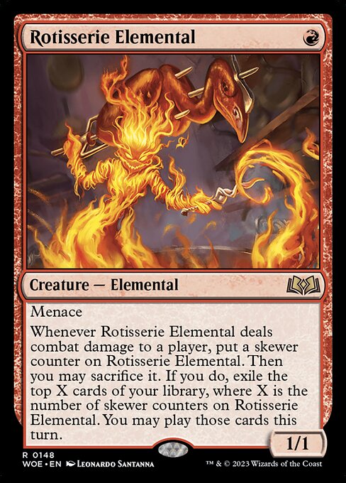 Rotisserie Elemental (Wilds of Eldraine #148)