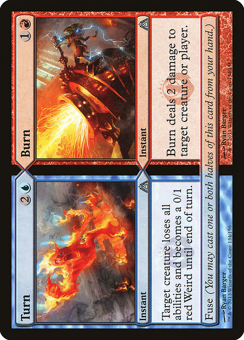 Turn // Burn card image