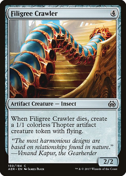 Filigree Crawler (Aether Revolt #150)
