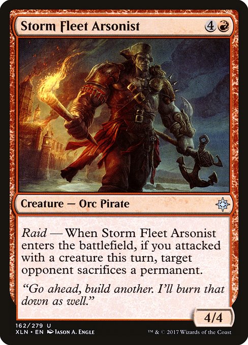 Storm Fleet Arsonist (XLN)