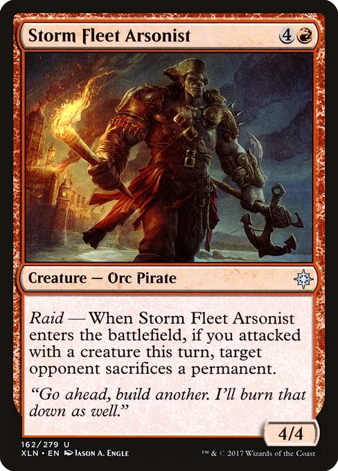 Storm Fleet Arsonist (xln) 162