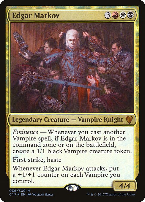 Edgar Markov (Commander 2017 #36)